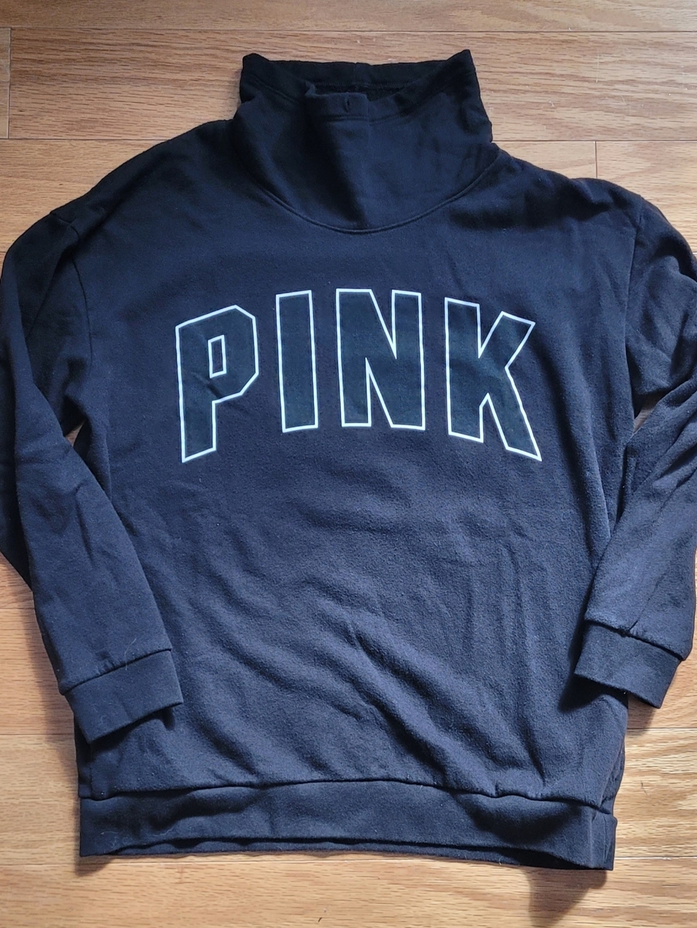 Victoria's Secret PINK Cowl Neck Sweatshirt Size Small